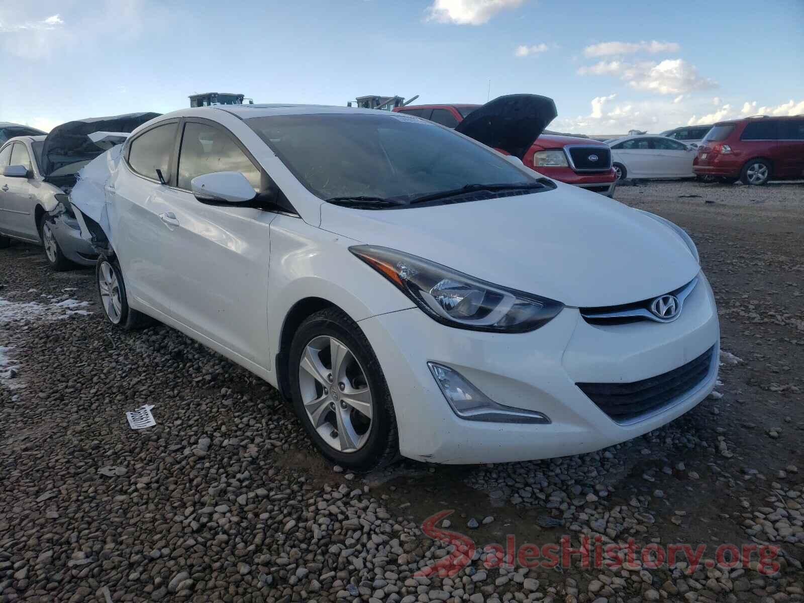 5NPDH4AE6GH723747 2016 HYUNDAI ELANTRA