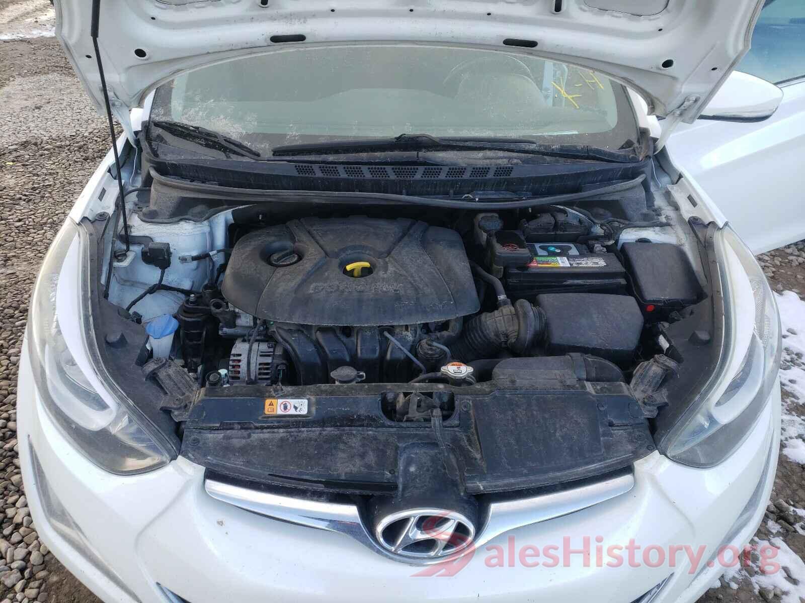 5NPDH4AE6GH723747 2016 HYUNDAI ELANTRA