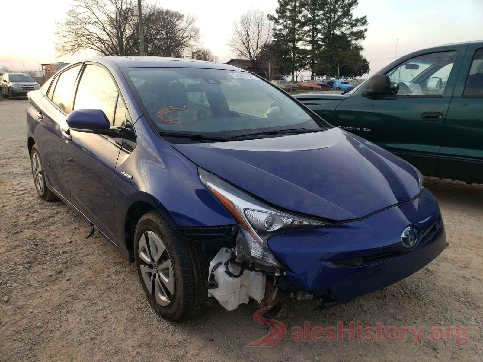 JTDKARFU2H3540660 2017 TOYOTA PRIUS