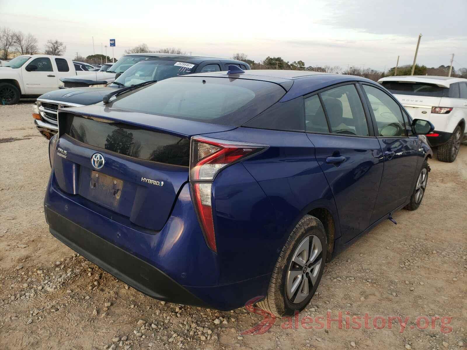 JTDKARFU2H3540660 2017 TOYOTA PRIUS