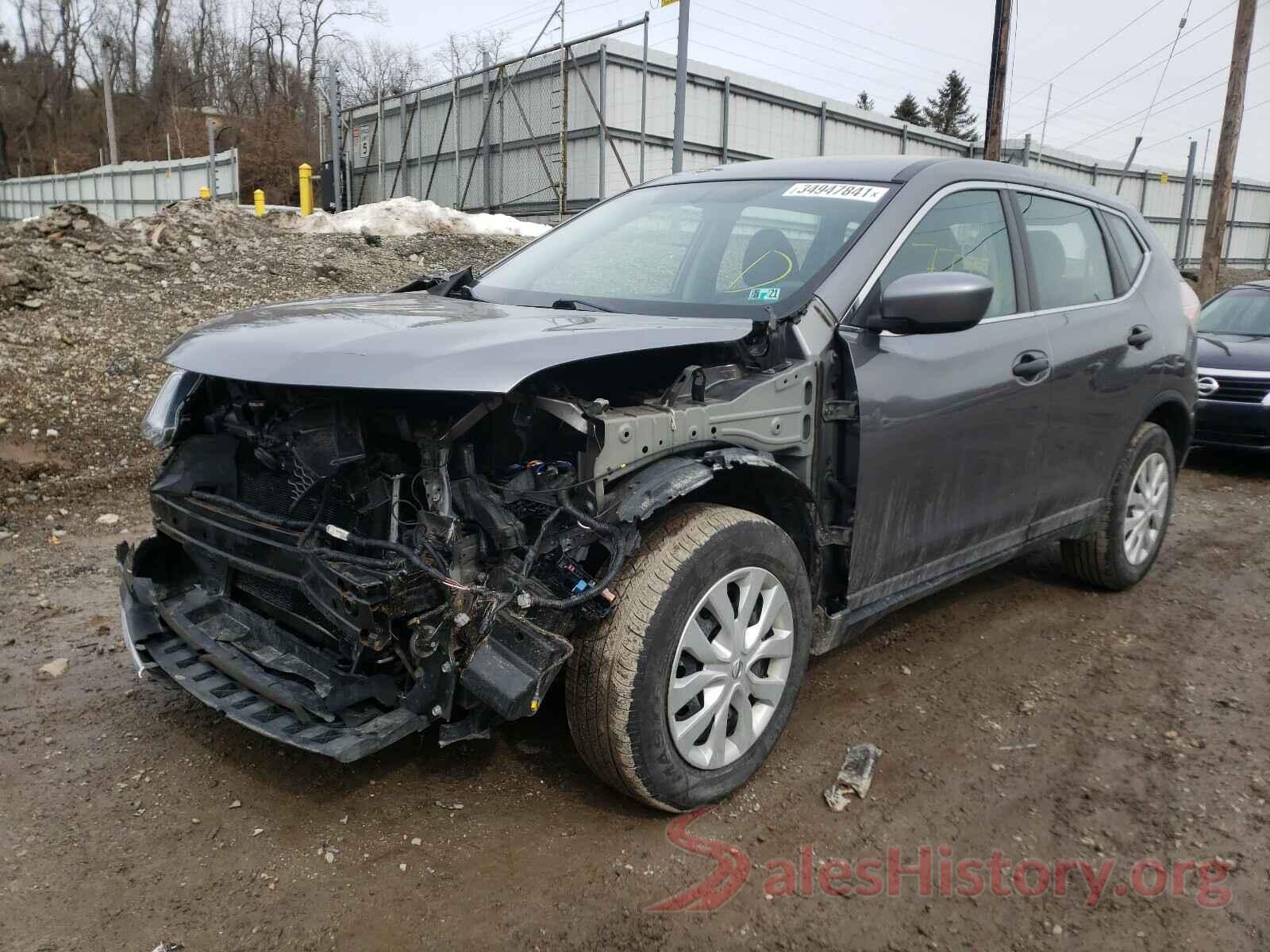 KNMAT2MV2GP695113 2016 NISSAN ROGUE