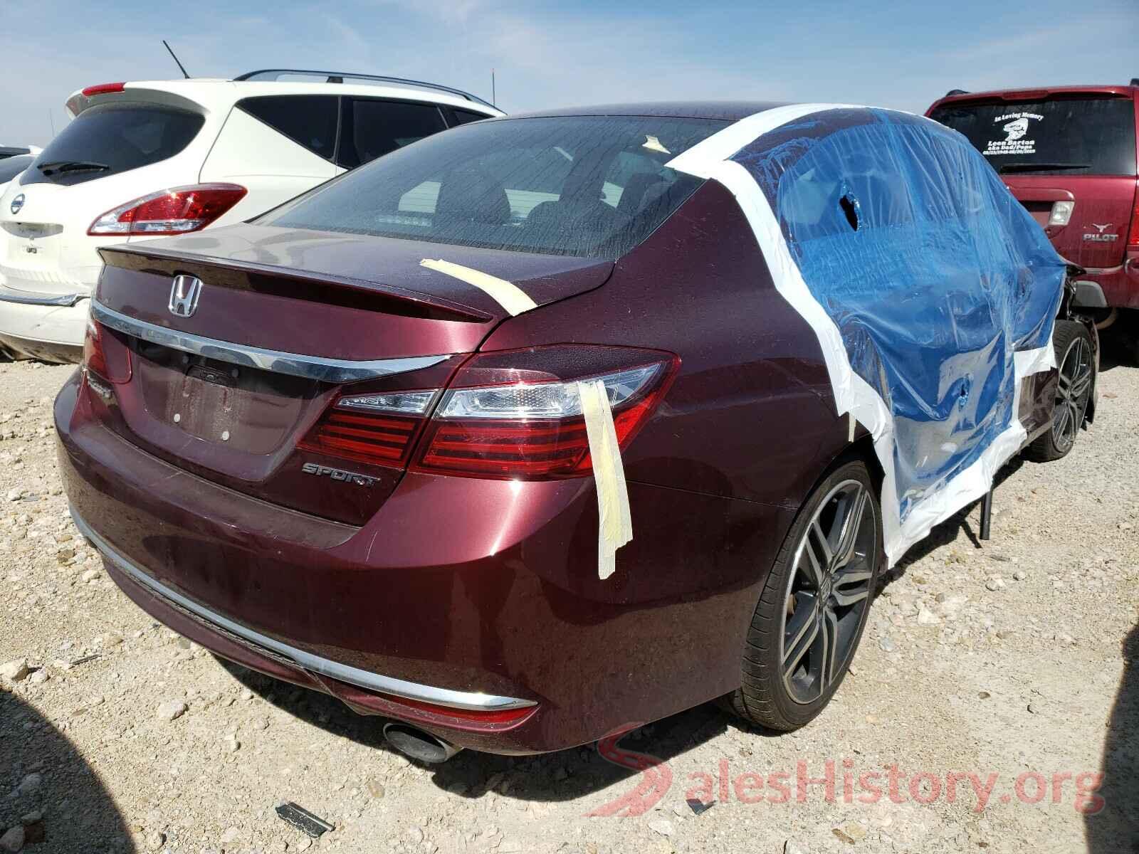 1HGCR2F6XGA025522 2016 HONDA ACCORD