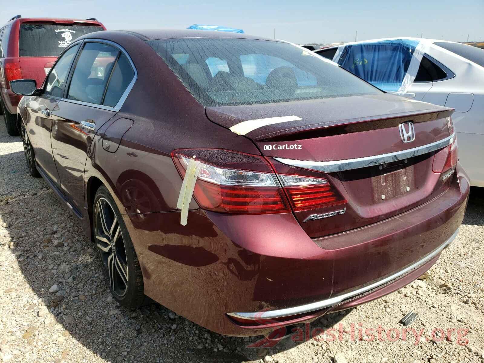 1HGCR2F6XGA025522 2016 HONDA ACCORD