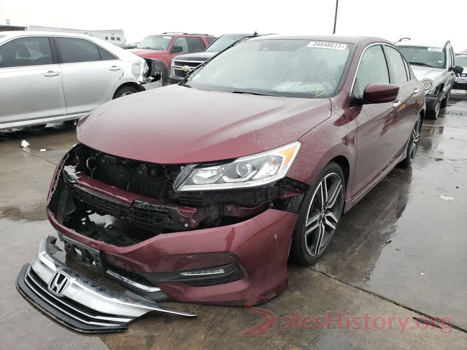 1HGCR2F6XGA025522 2016 HONDA ACCORD