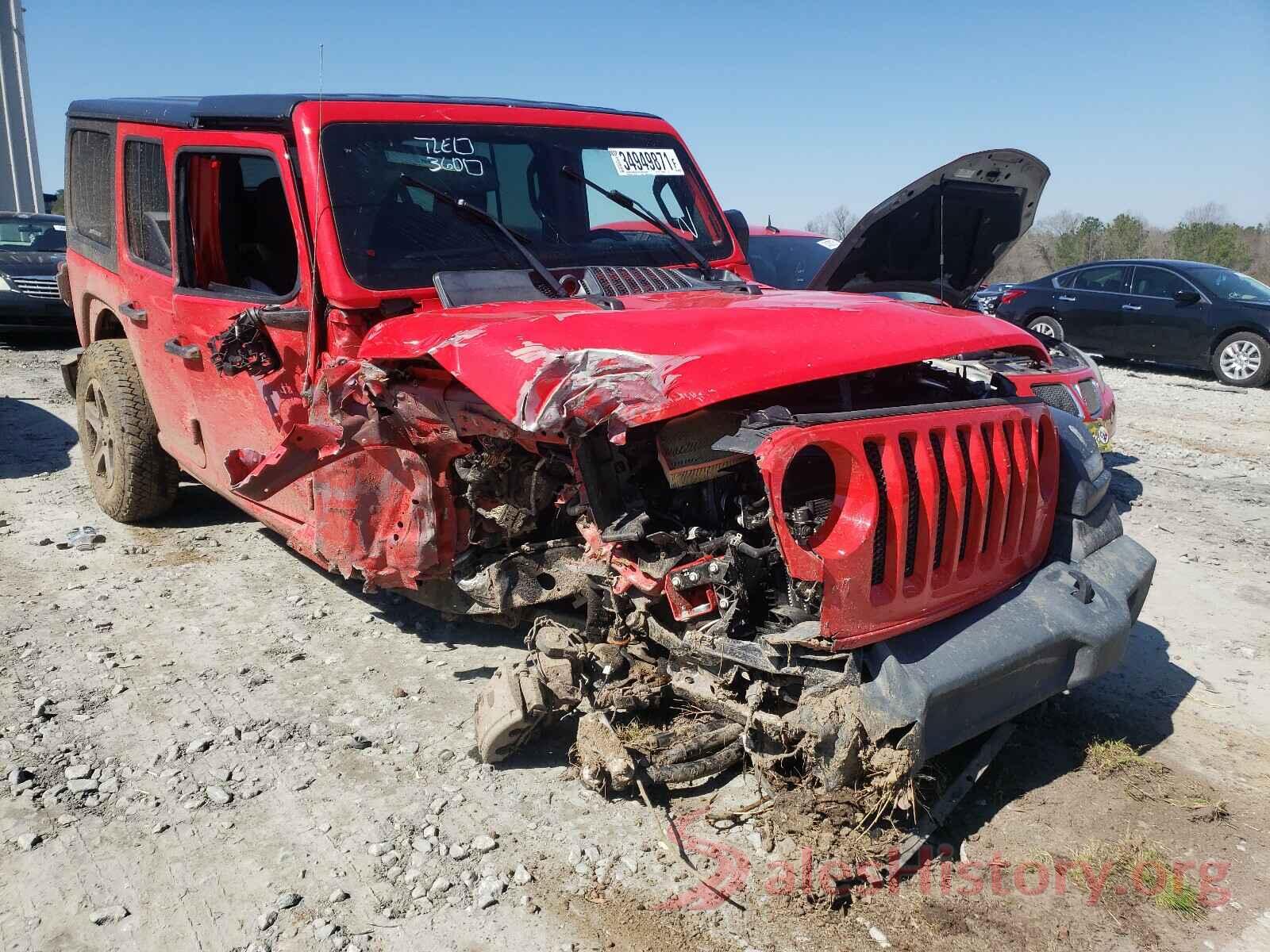 1C4HJXDNXJW323100 2018 JEEP WRANGLER