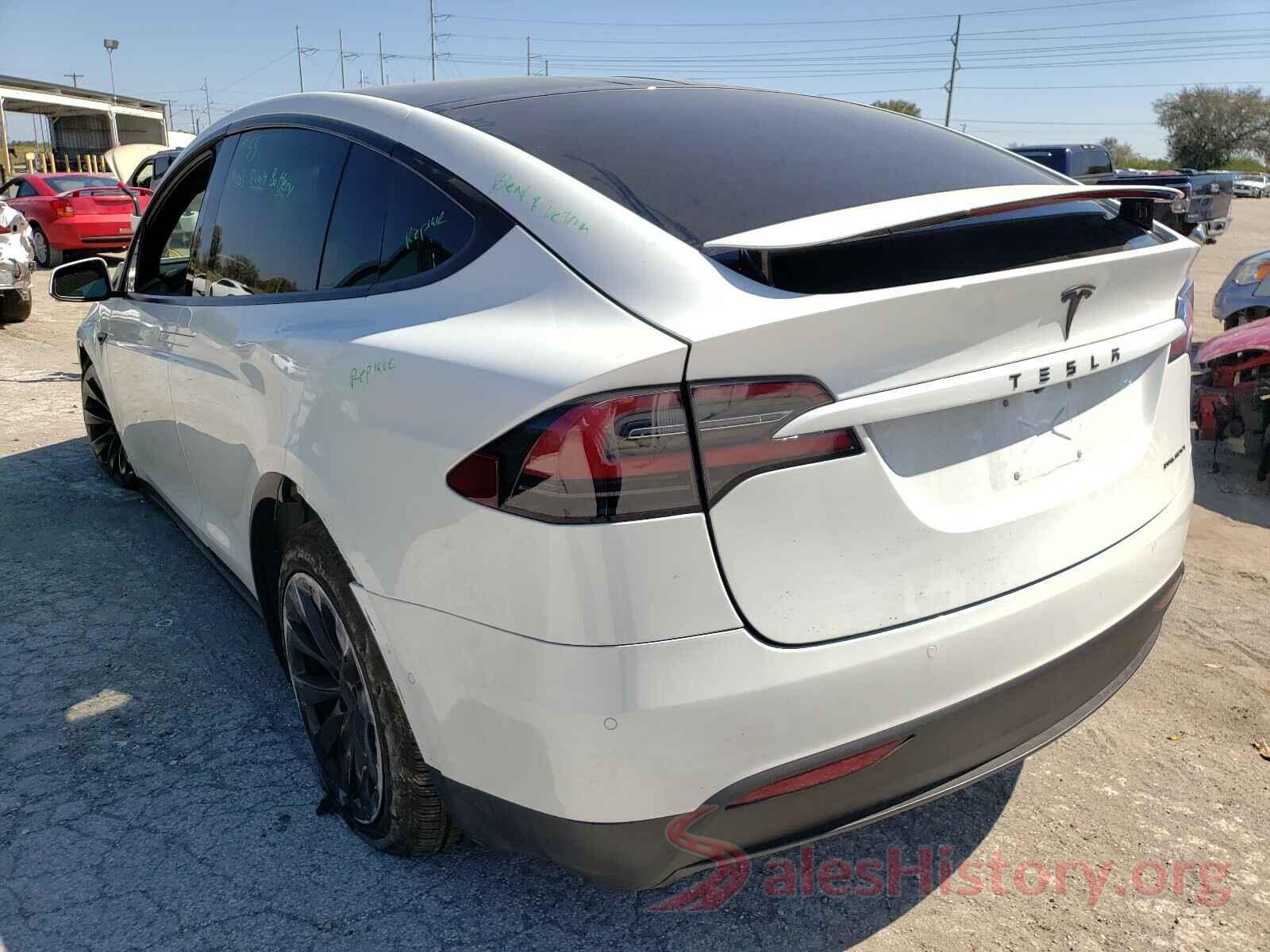 5YJXCDE23LF242567 2020 TESLA MODEL X