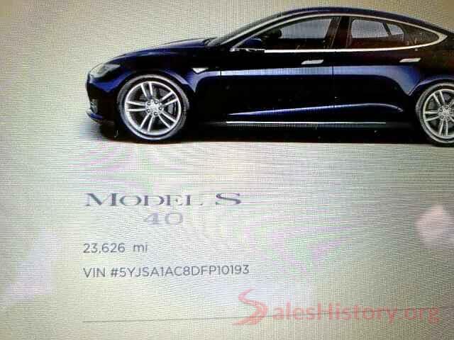 5YJSA1AC8DFP10193 2013 TESLA MODEL S