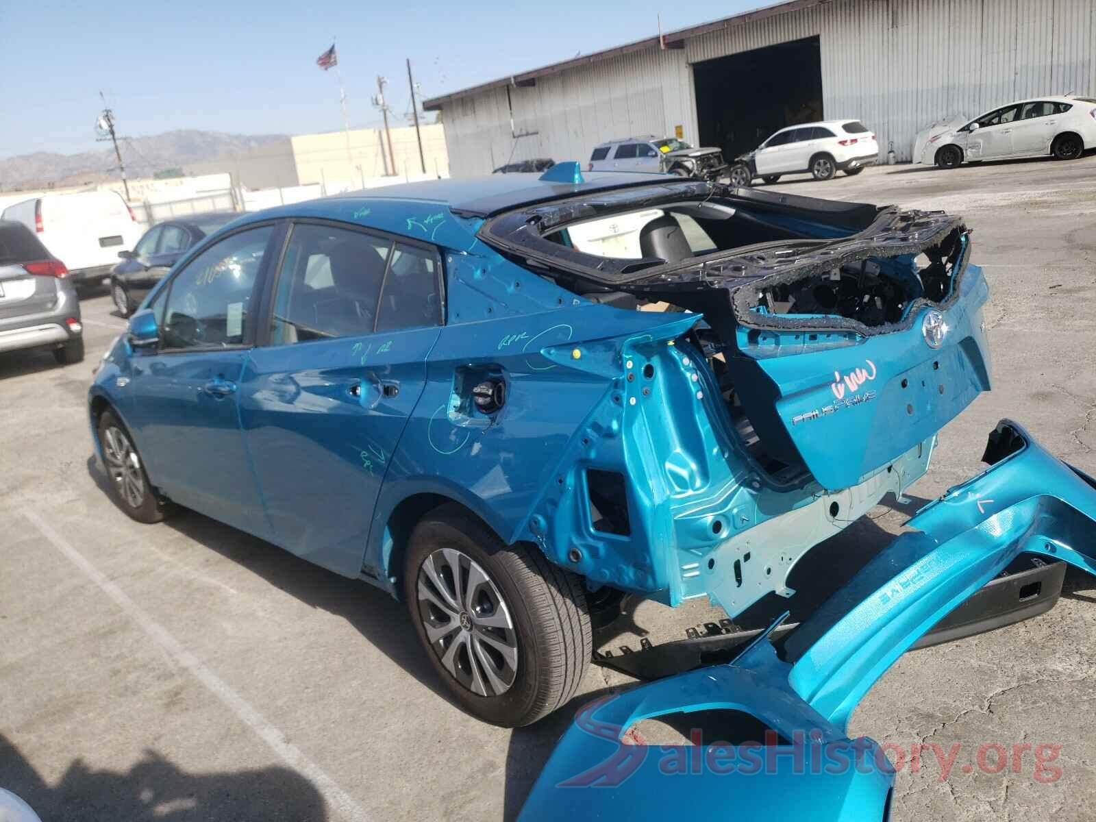 JTDKAMFP2M3169216 2021 TOYOTA PRIUS