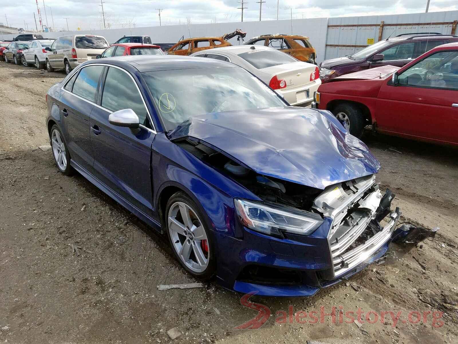 WAUB1GFF7H1053615 2017 AUDI S3