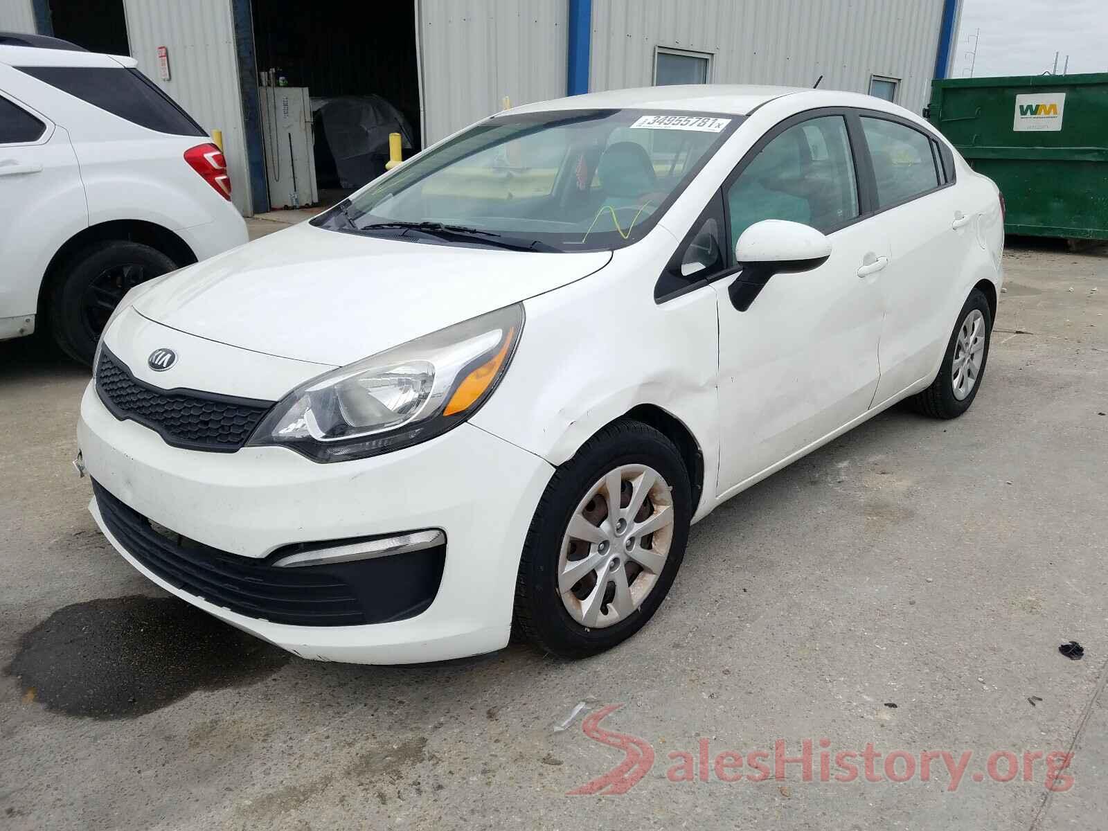 KNADM4A3XG6554334 2016 KIA RIO