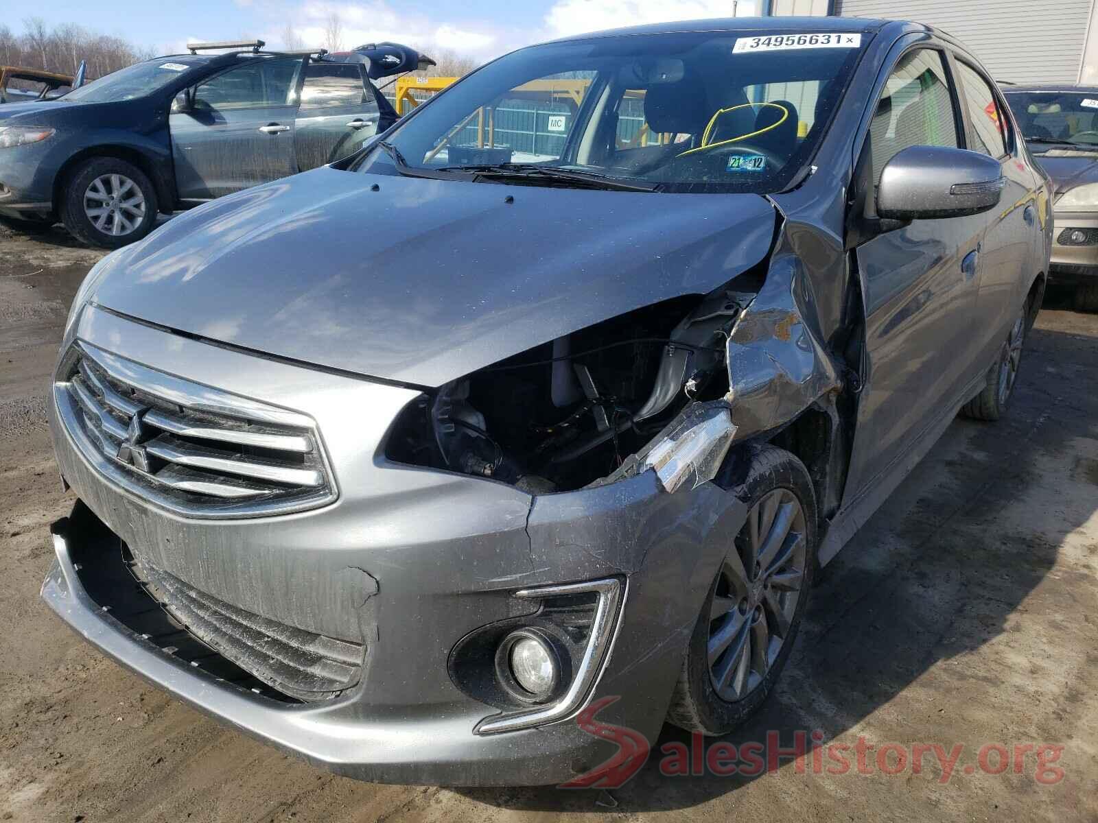 ML32F4FJ0JHF06323 2018 MITSUBISHI MIRAGE