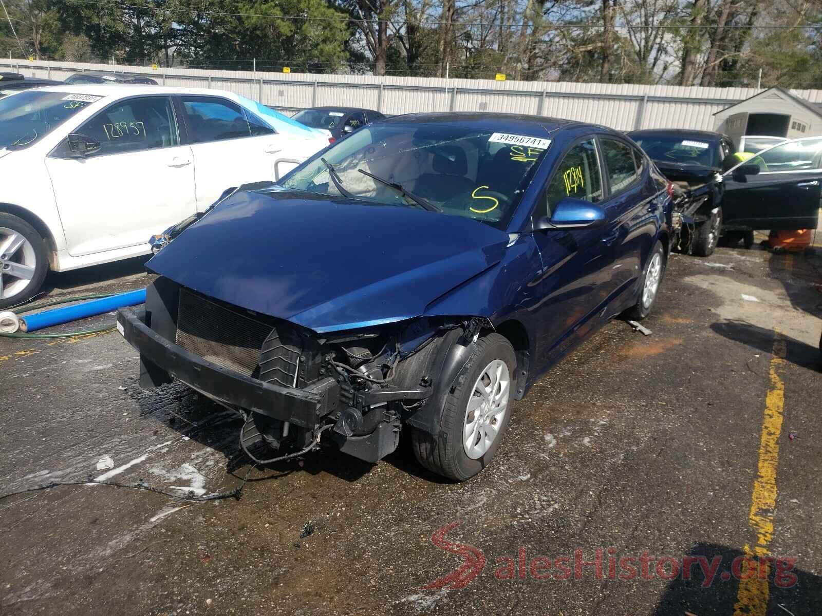 5NPD74LF9HH180467 2017 HYUNDAI ELANTRA