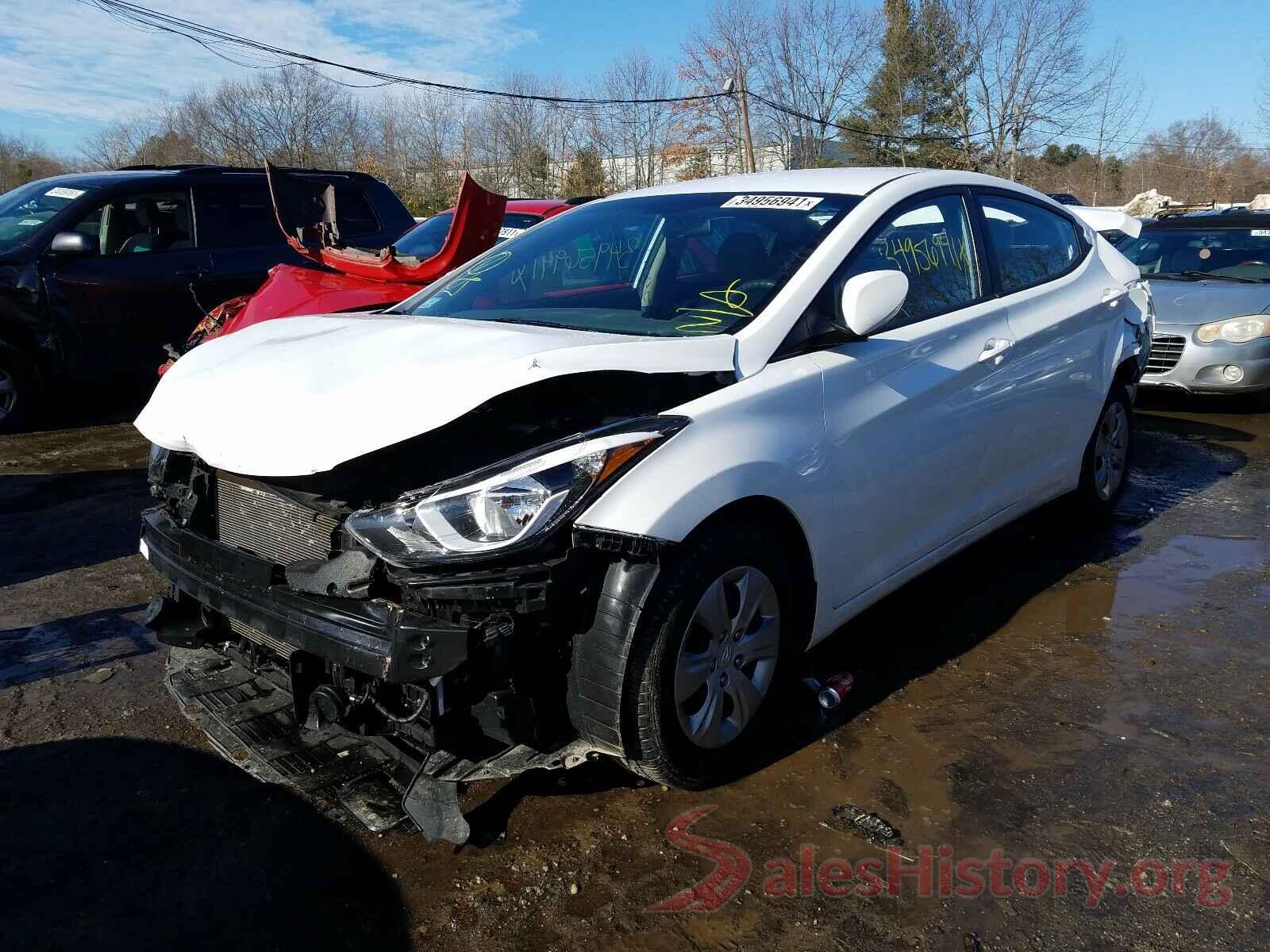 5NPDH4AE5GH768582 2016 HYUNDAI ELANTRA