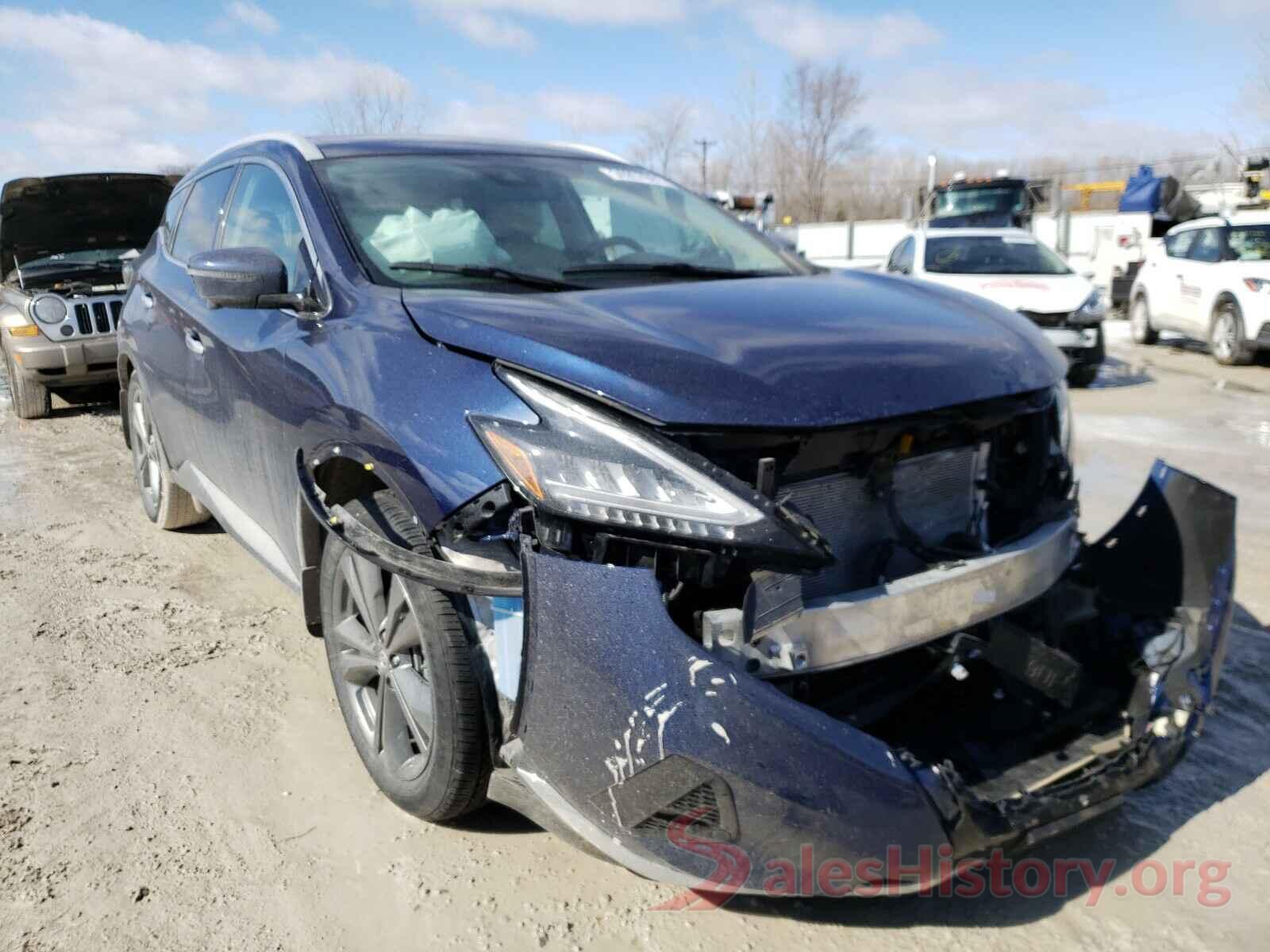 5N1AZ2MS7KN125421 2019 NISSAN MURANO