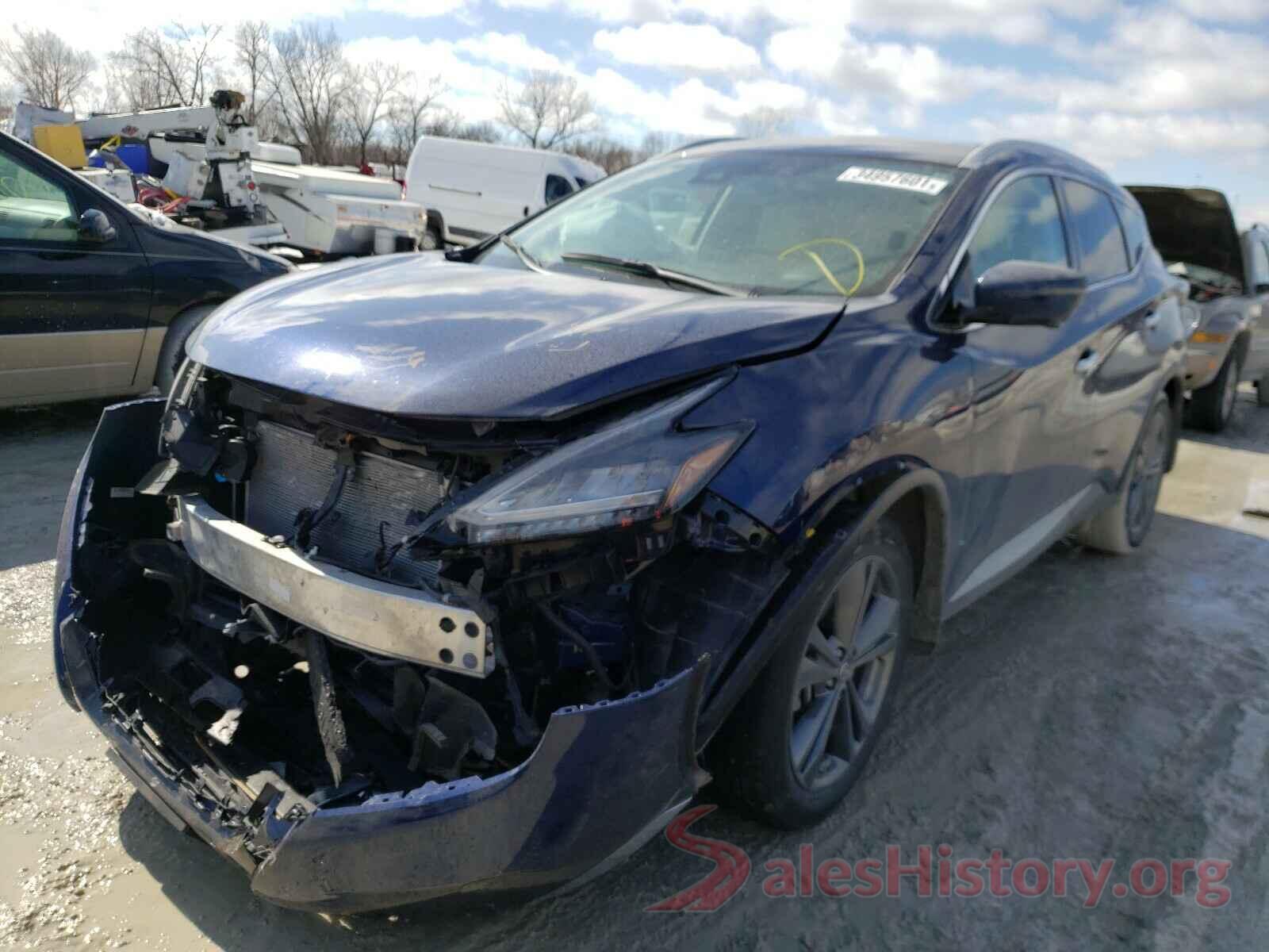 5N1AZ2MS7KN125421 2019 NISSAN MURANO