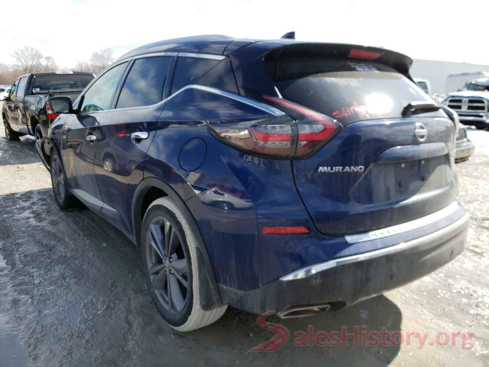 5N1AZ2MS7KN125421 2019 NISSAN MURANO