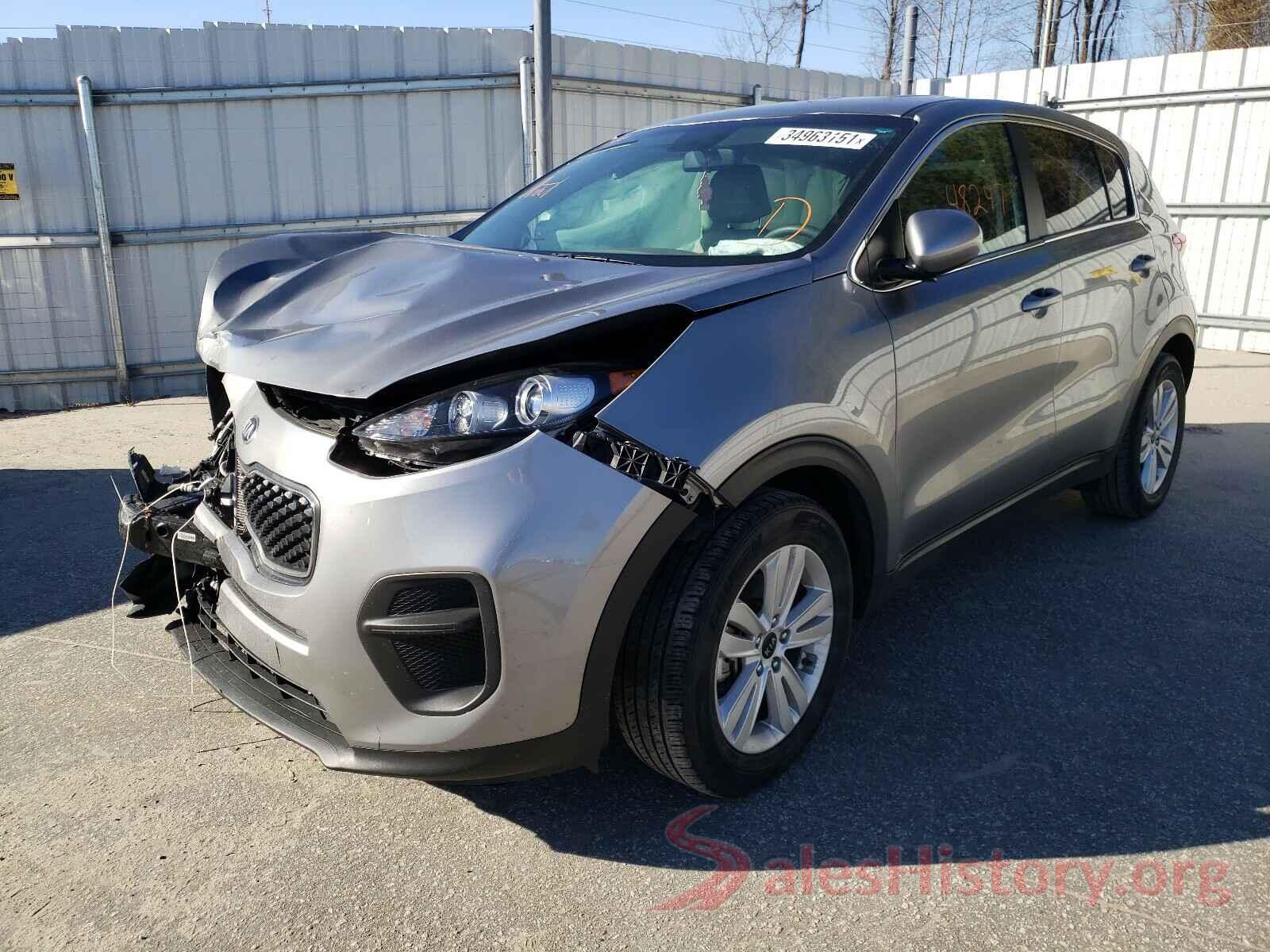 KNDPM3AC0K7622377 2019 KIA SPORTAGE