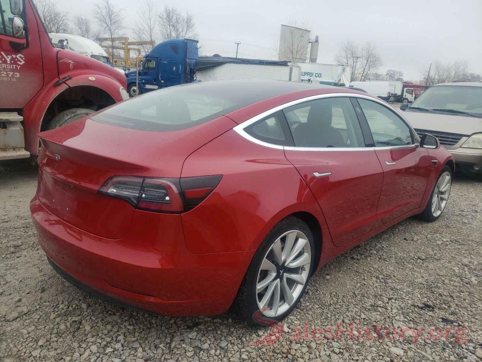 5YJ3E1EA1JF047952 2018 TESLA MODEL 3