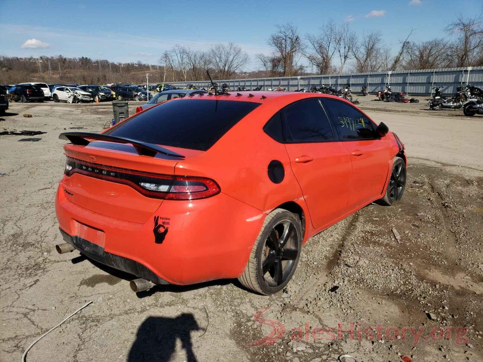 1C3CDFBB3GD635501 2016 DODGE DART