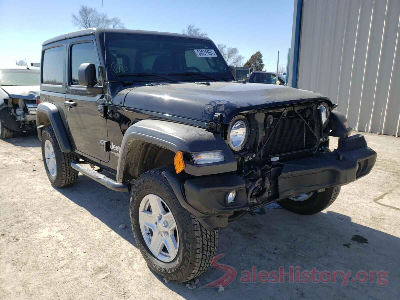 1C4GJXAG8LW236560 2020 JEEP WRANGLER