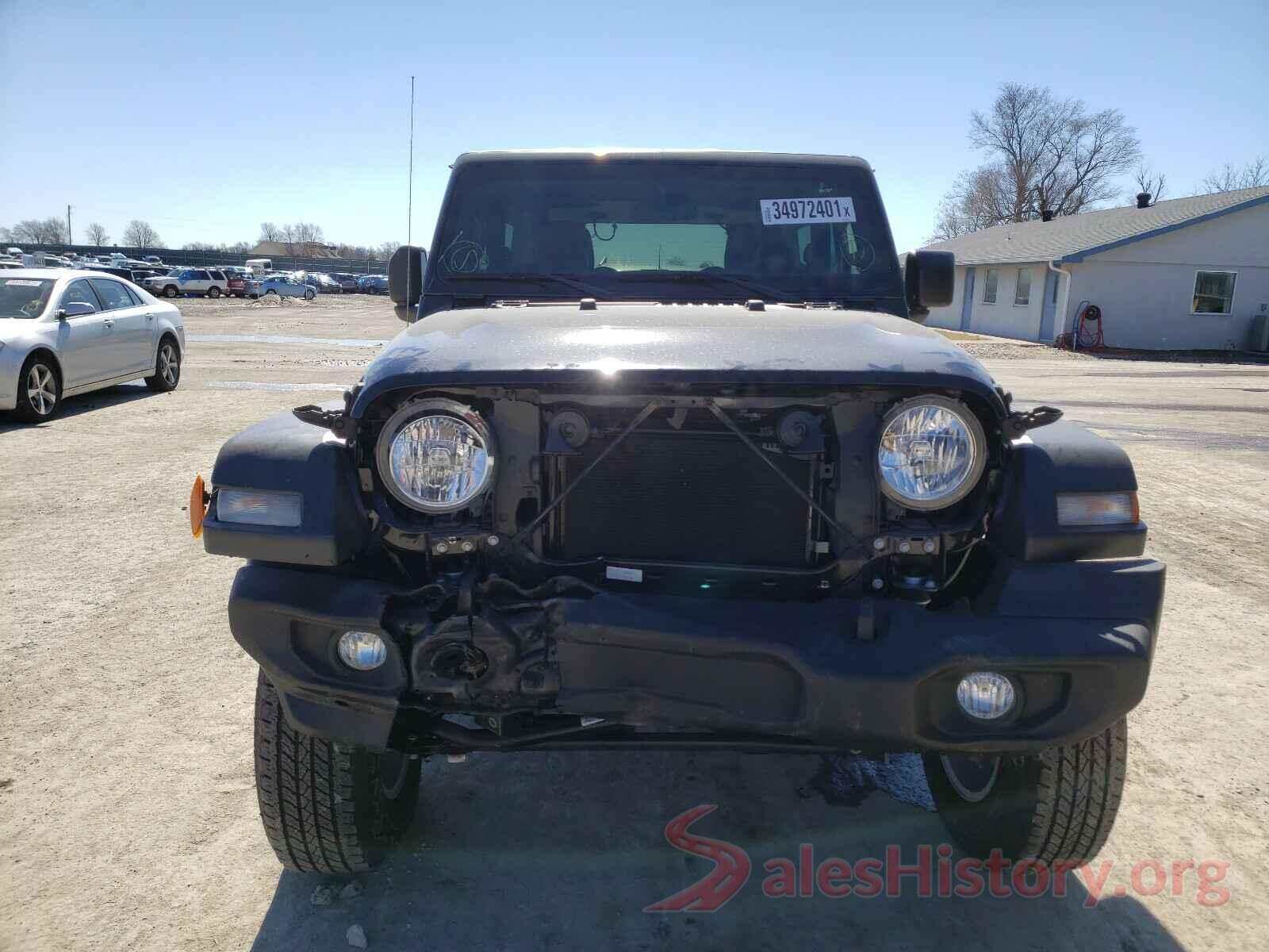 1C4GJXAG8LW236560 2020 JEEP WRANGLER