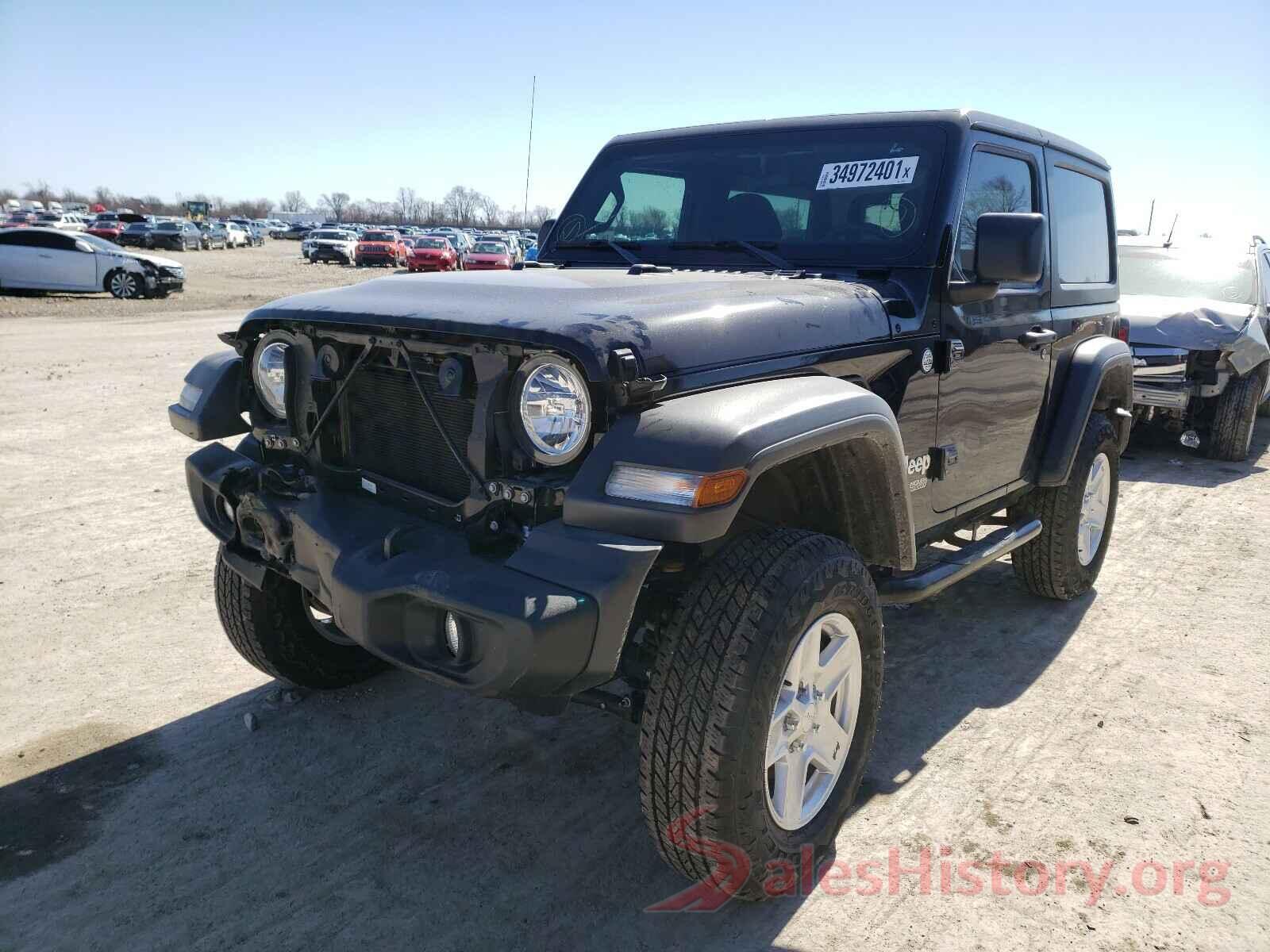 1C4GJXAG8LW236560 2020 JEEP WRANGLER