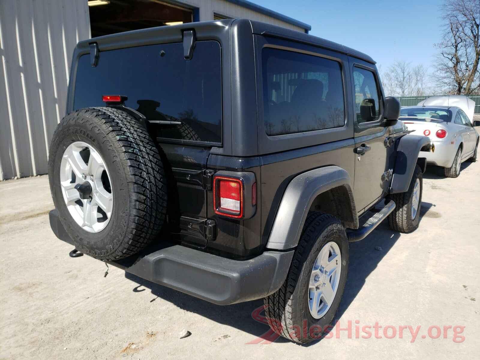 1C4GJXAG8LW236560 2020 JEEP WRANGLER