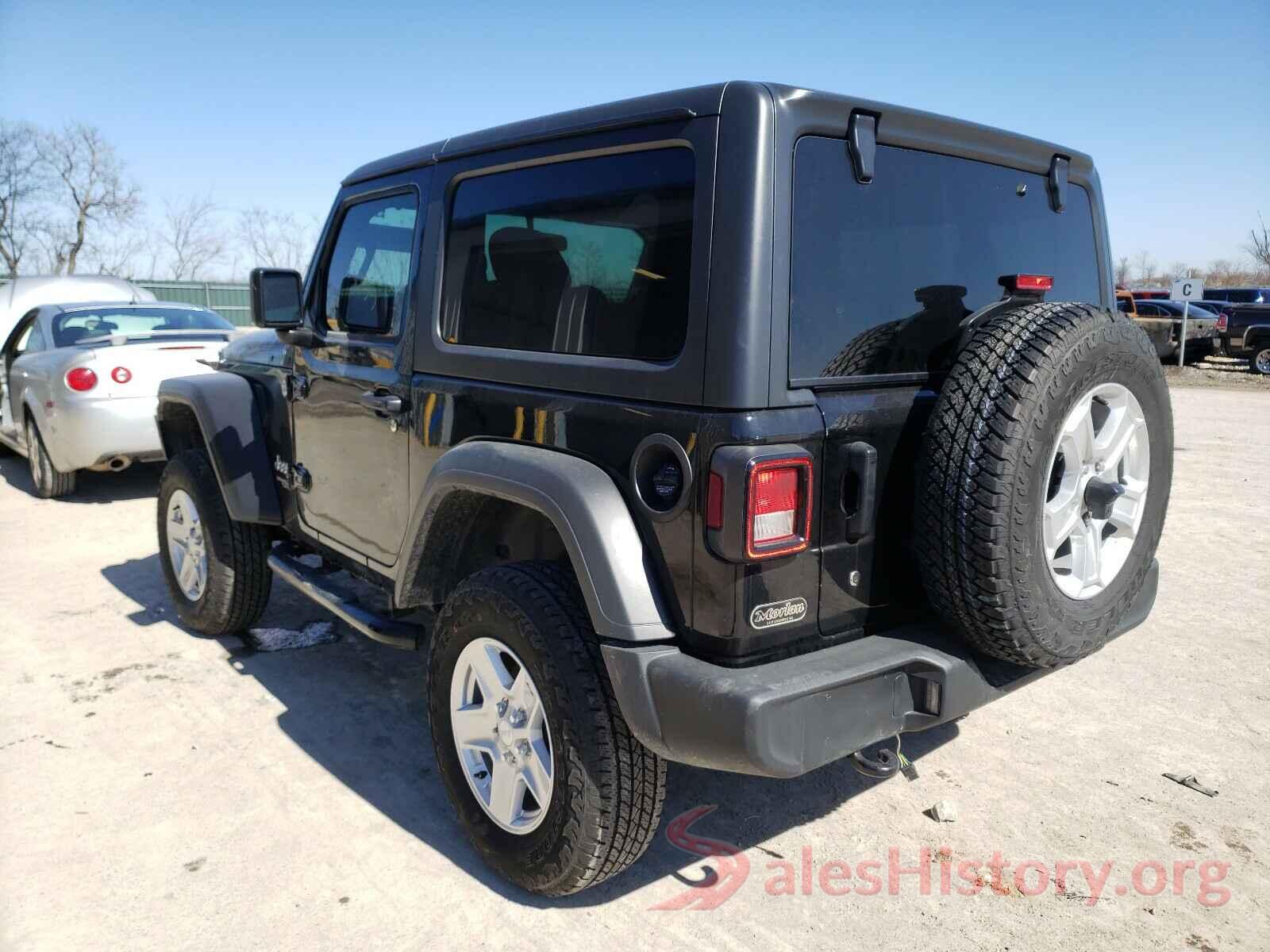 1C4GJXAG8LW236560 2020 JEEP WRANGLER