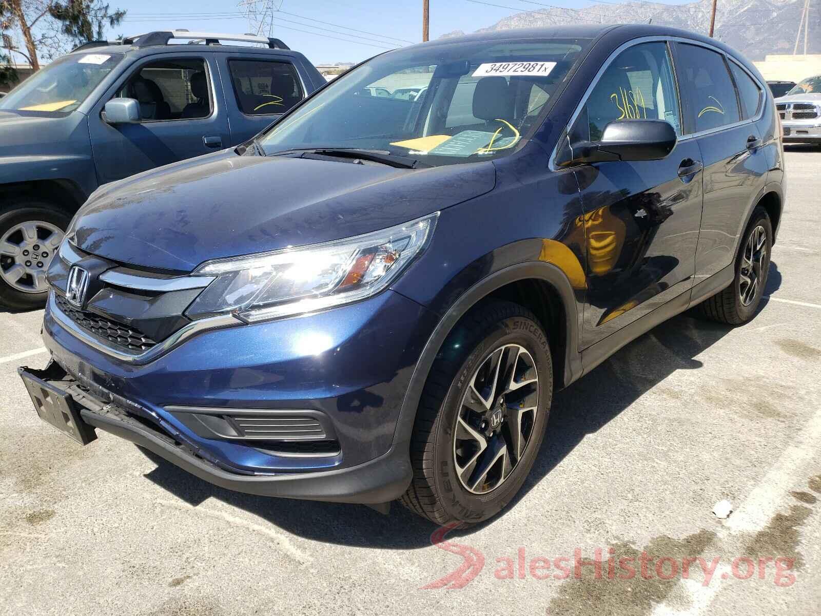 2HKRM3H44GH555907 2016 HONDA CRV