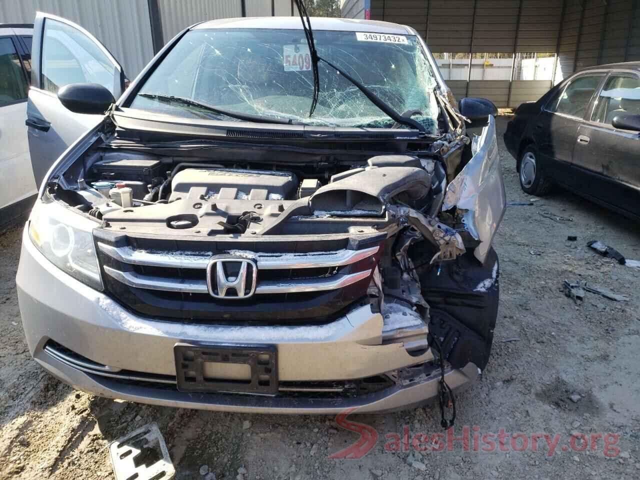 5FNRL5H22HB000564 2017 HONDA ODYSSEY