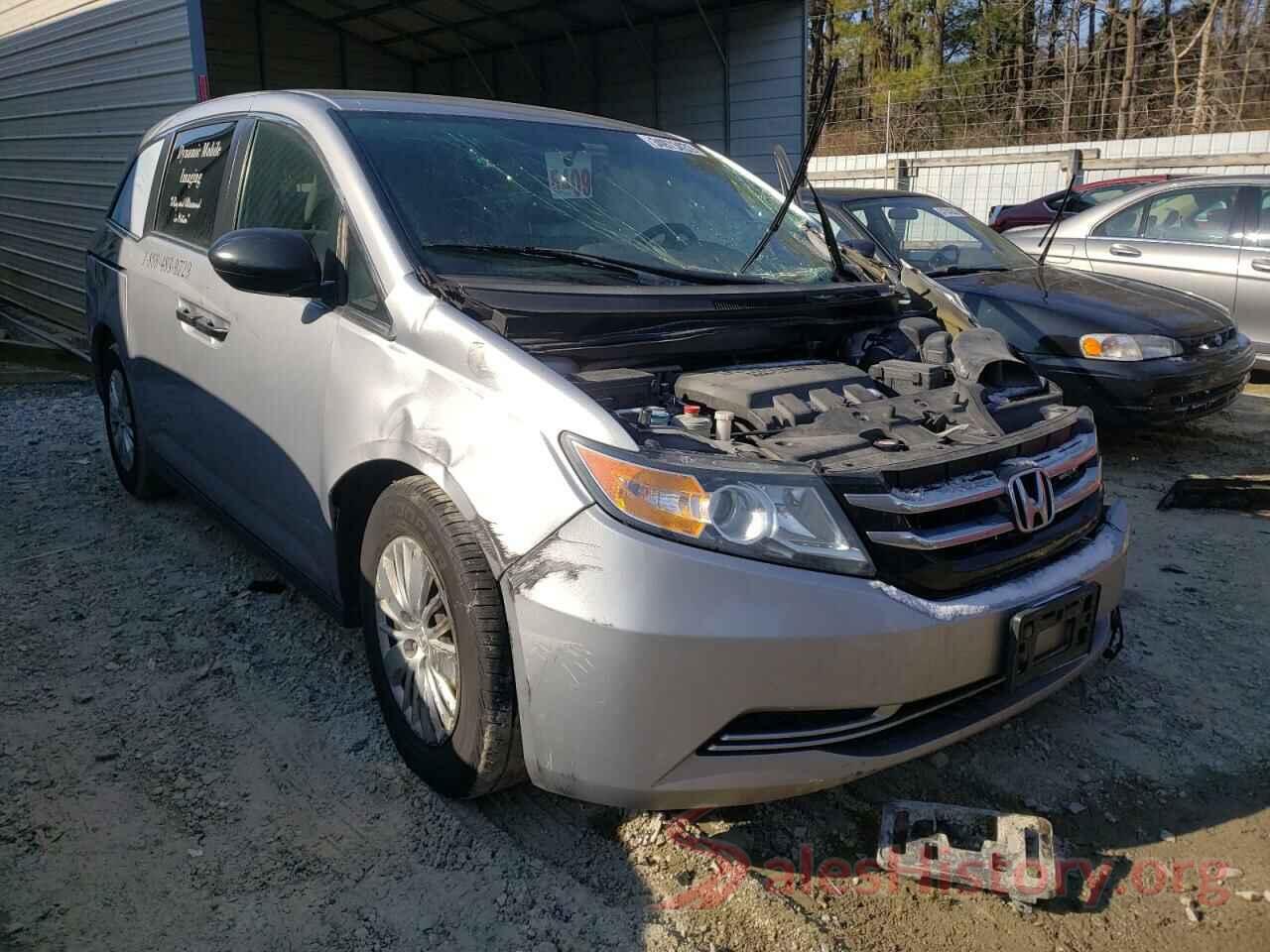 5FNRL5H22HB000564 2017 HONDA ODYSSEY