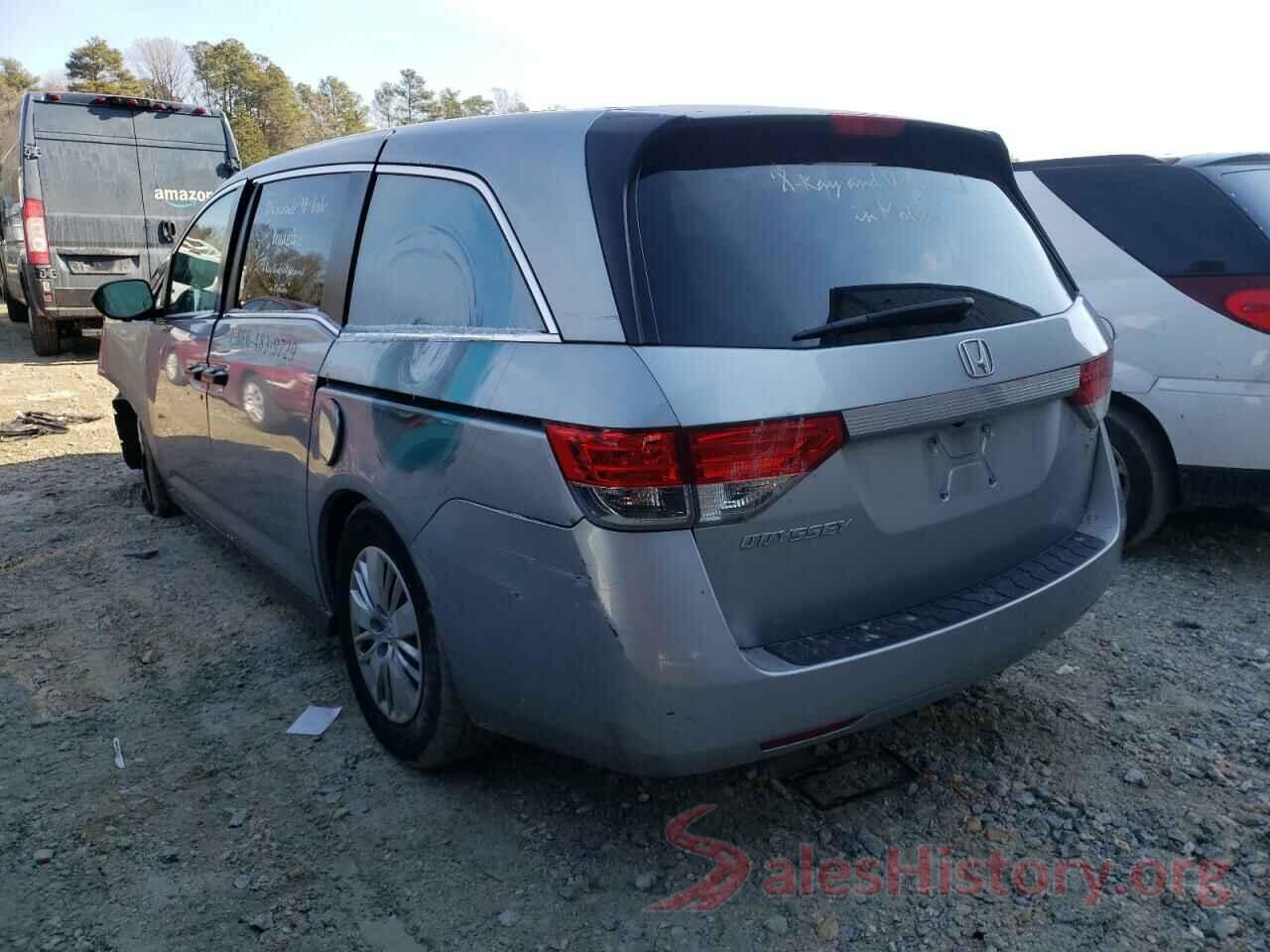 5FNRL5H22HB000564 2017 HONDA ODYSSEY