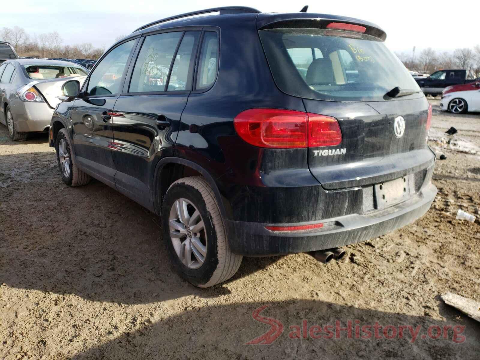 WVGBV7AXXHW511296 2017 VOLKSWAGEN TIGUAN