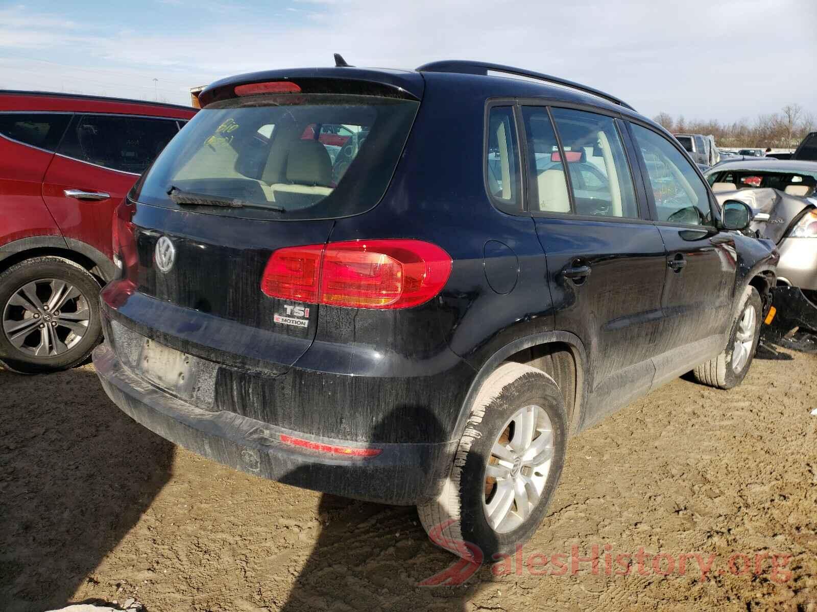 WVGBV7AXXHW511296 2017 VOLKSWAGEN TIGUAN