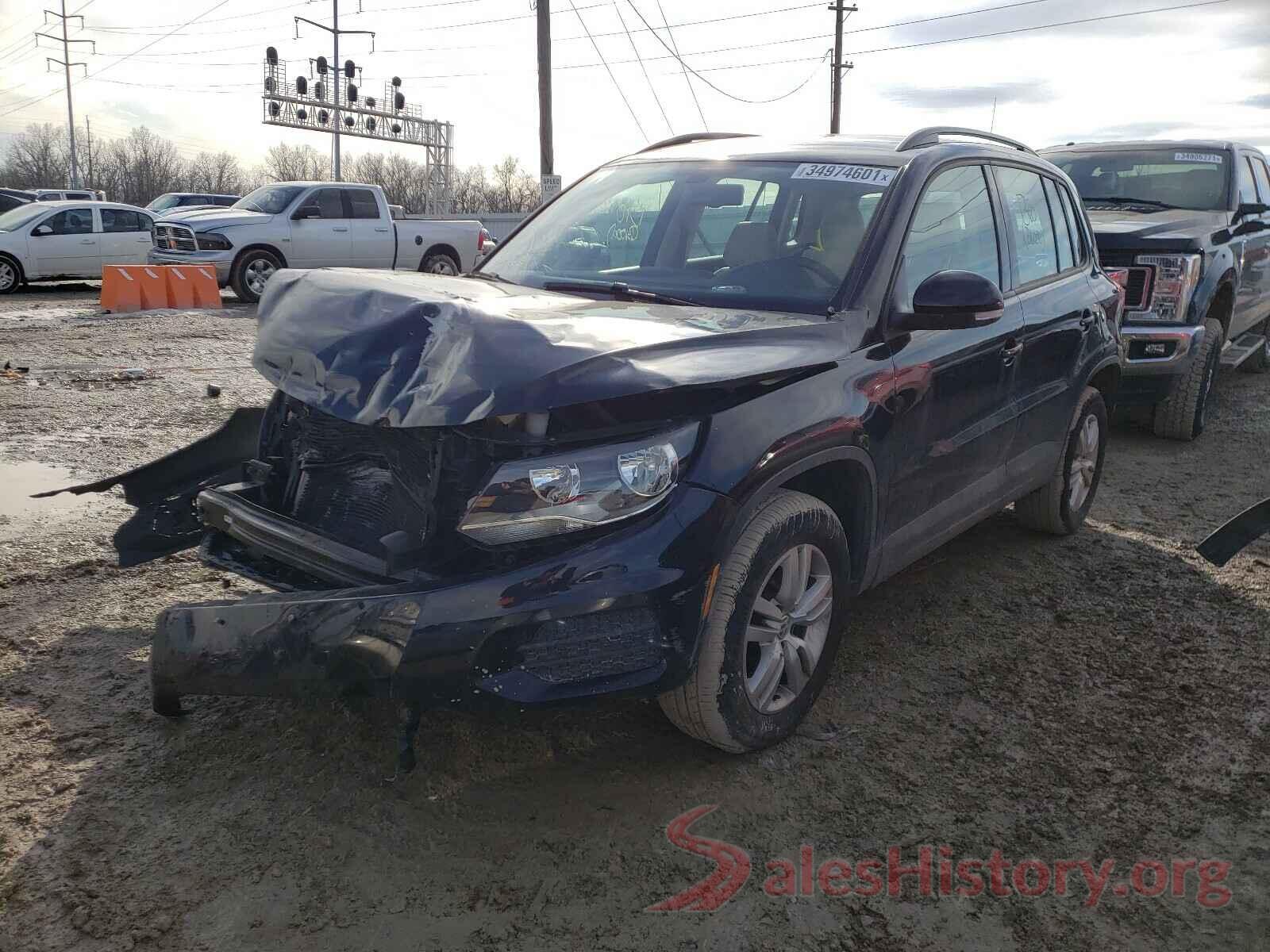 WVGBV7AXXHW511296 2017 VOLKSWAGEN TIGUAN