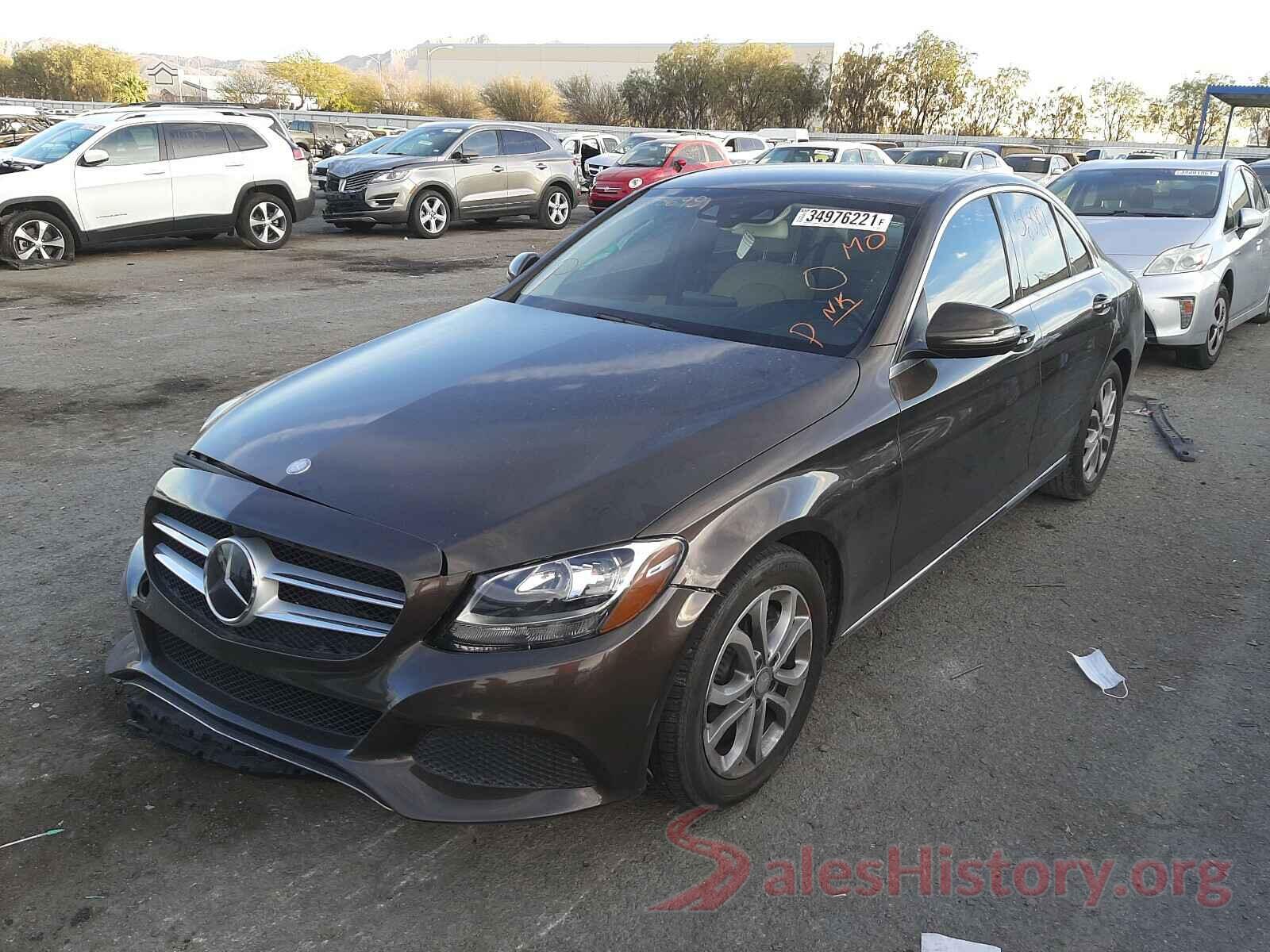 55SWF4JB9GU118168 2016 MERCEDES-BENZ C CLASS