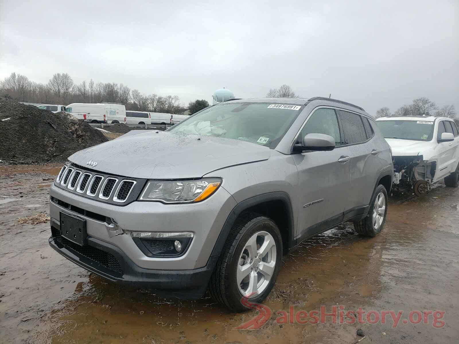 3C4NJDBB8KT654243 2019 JEEP COMPASS