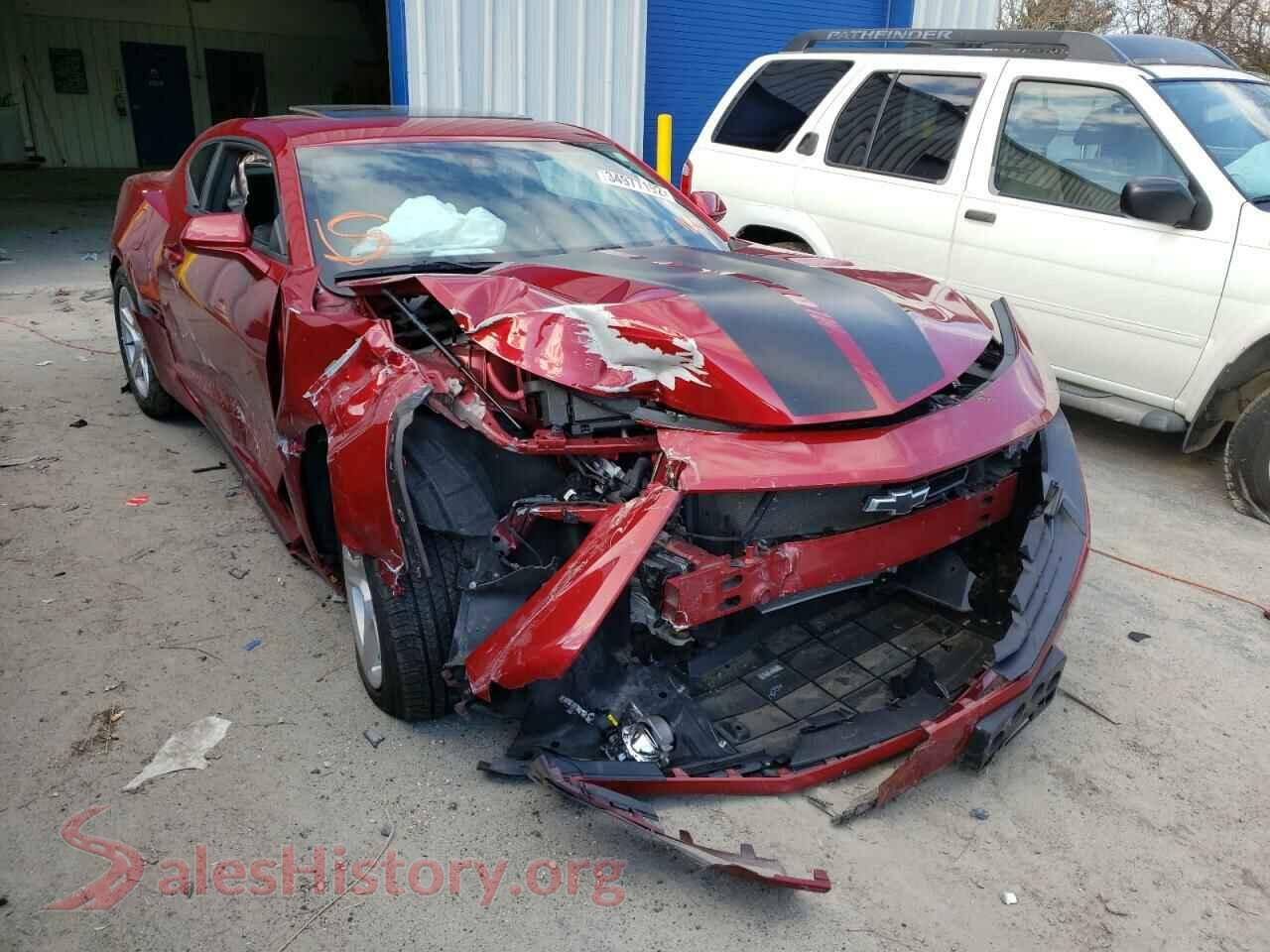 2019 CHEVROLET CAMARO VIN 1G1FD1RS2K0128664, interior center console