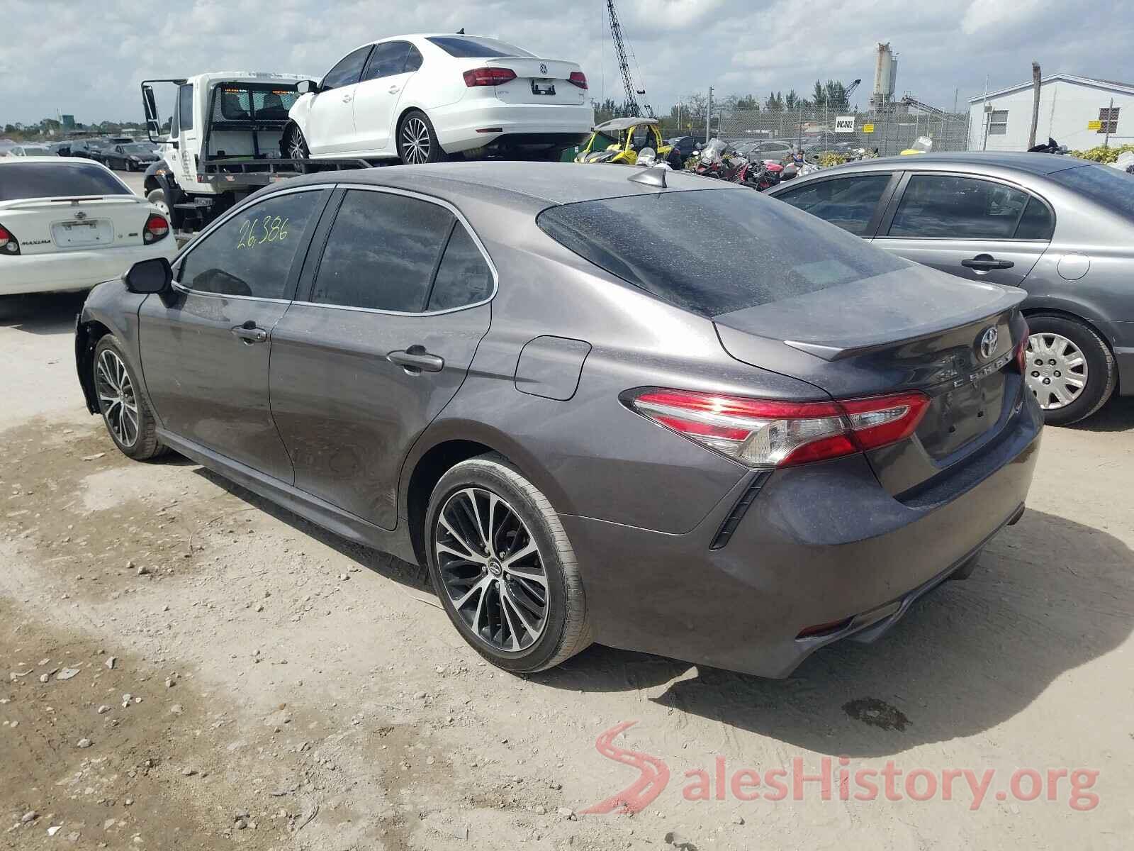 4T1B11HK6KU218257 2019 TOYOTA CAMRY