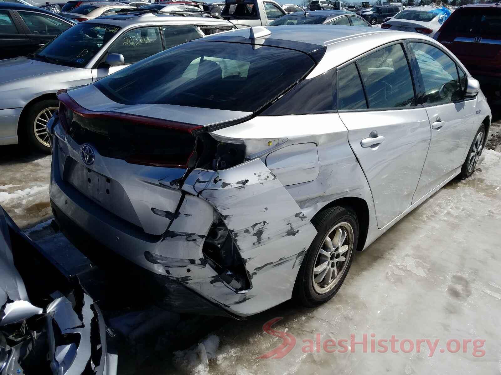 JTDKARFPXH3067052 2017 TOYOTA PRIUS