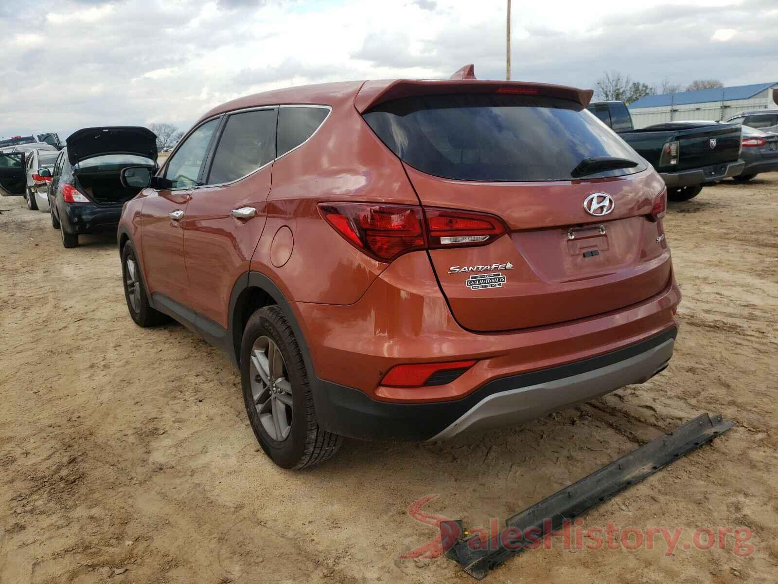 5XYZT3LB7HG457052 2017 HYUNDAI SANTA FE