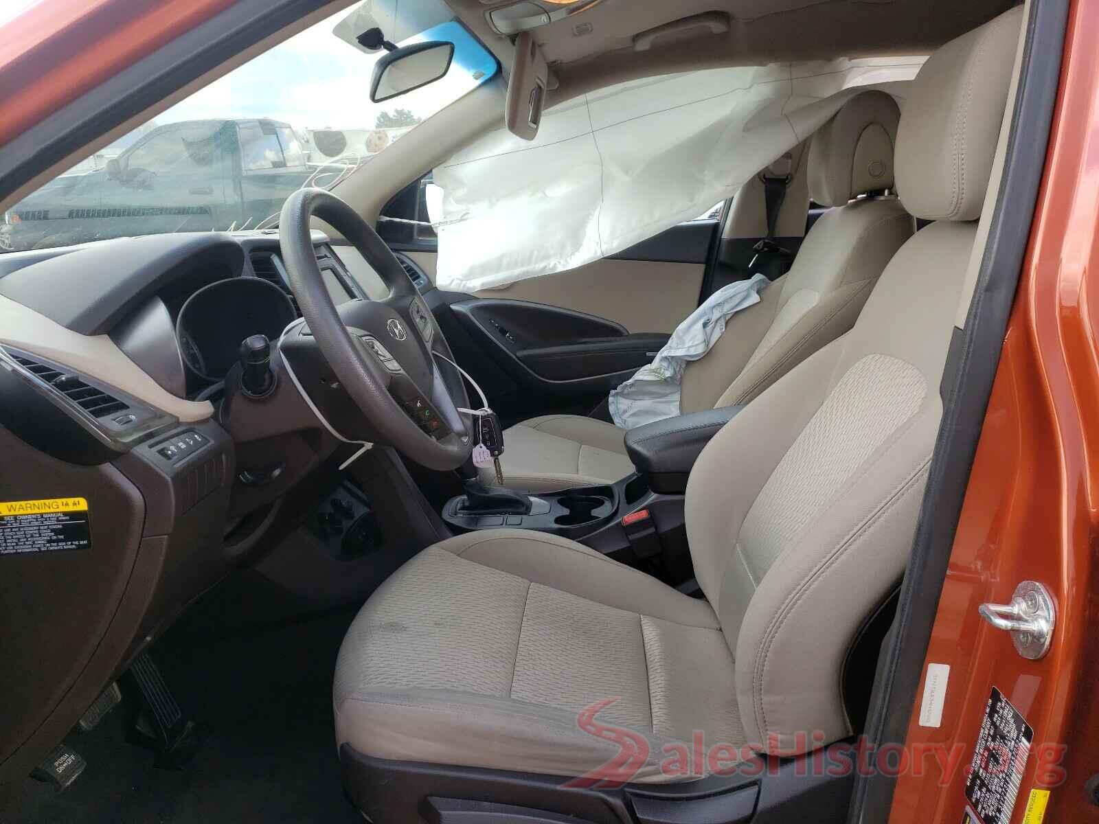 5XYZT3LB7HG457052 2017 HYUNDAI SANTA FE