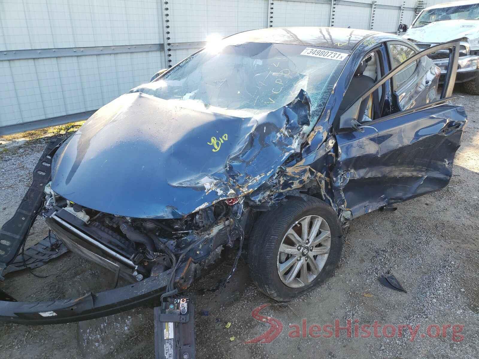 KMHDH4AE9GU476595 2016 HYUNDAI ELANTRA