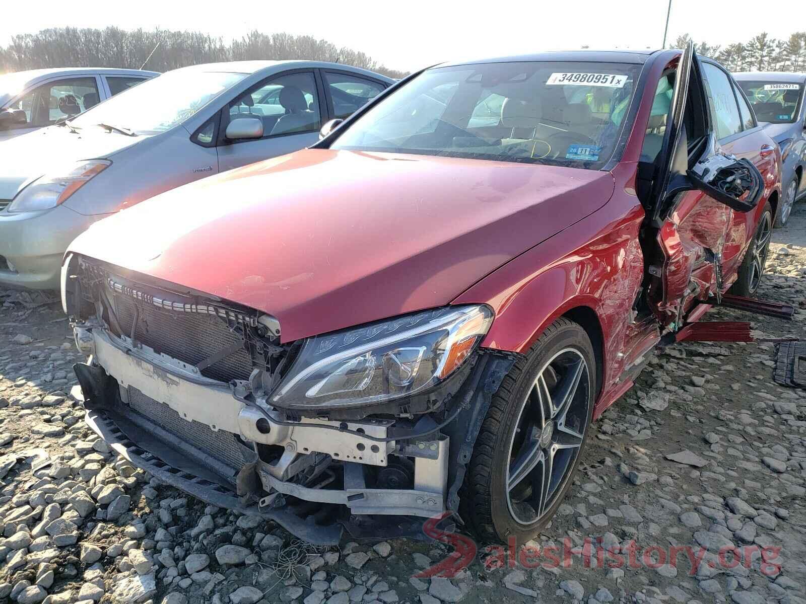 55SWF4KB2GU100352 2016 MERCEDES-BENZ C CLASS