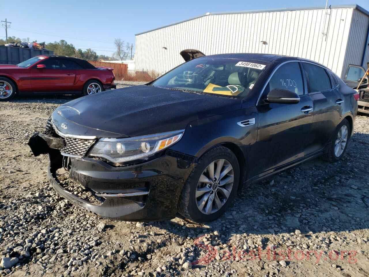 5XXGU4L34HG158285 2017 KIA OPTIMA