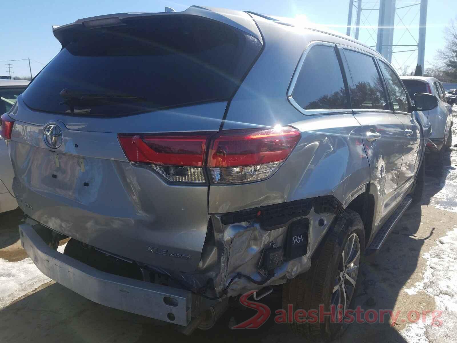 5TDJZRFH5KS929872 2019 TOYOTA HIGHLANDER