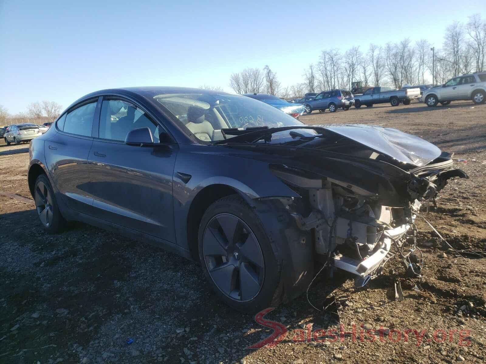 5YJ3E1EA7MF850270 2021 TESLA MODEL 3