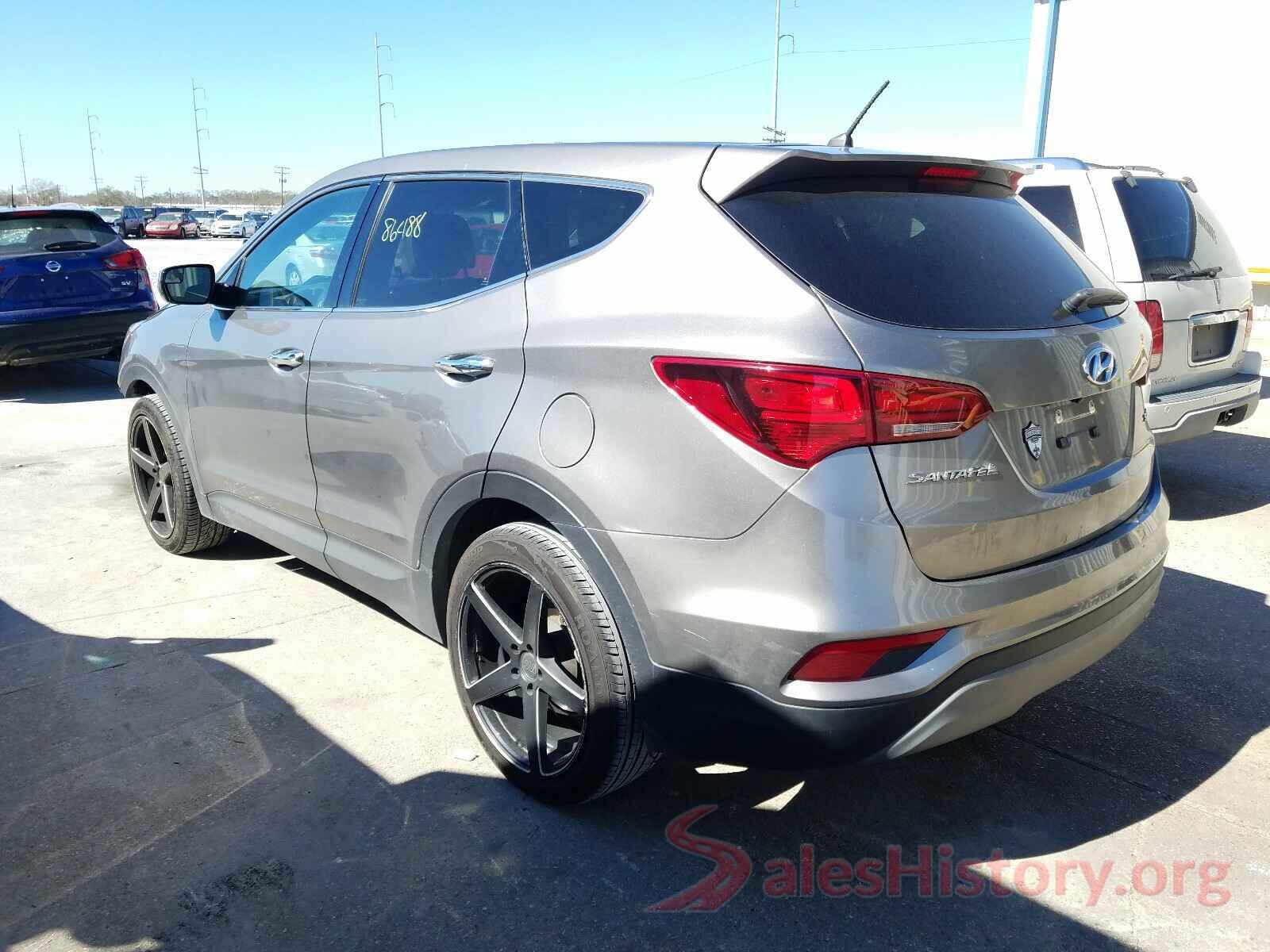 5NMZT3LB7JH087491 2018 HYUNDAI SANTA FE