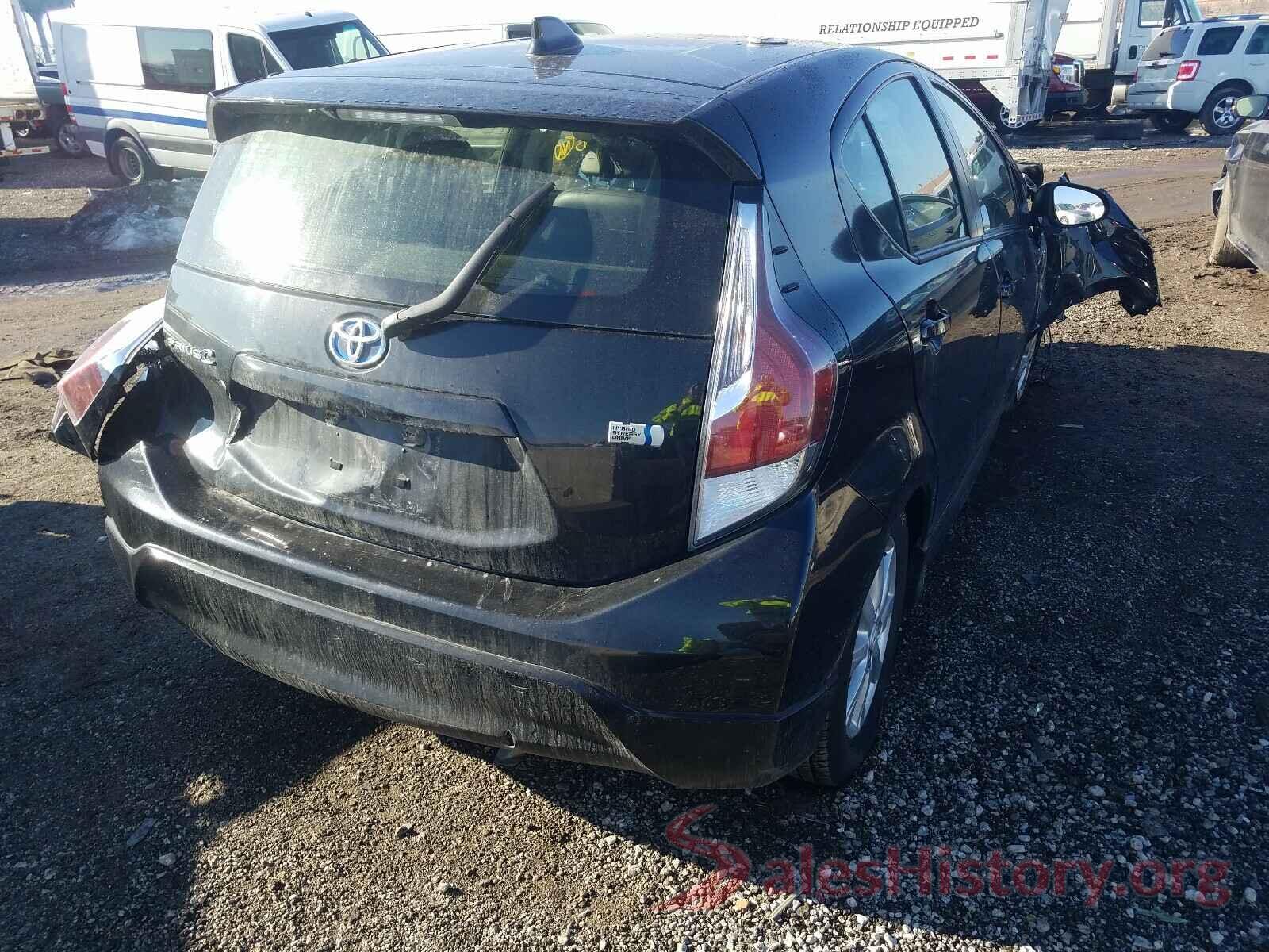 JTDKDTB37H1597613 2017 TOYOTA PRIUS