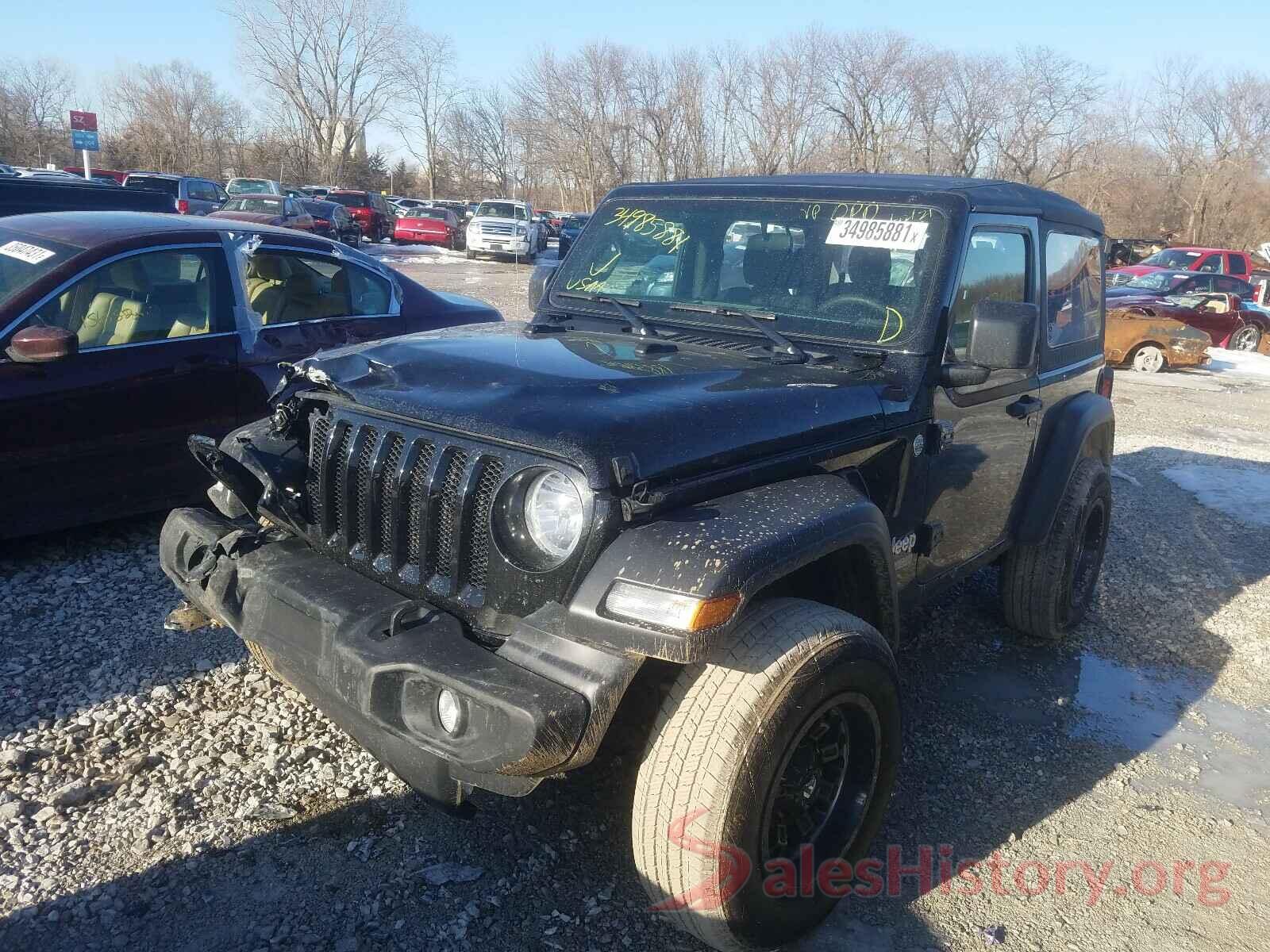 1C4GJXAG4LW316017 2020 JEEP WRANGLER